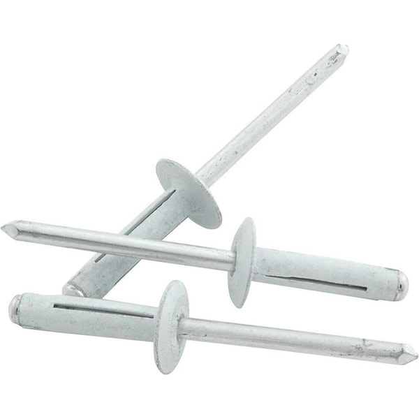 Allstar Performance Medium Head Flange Type Aluminum Mandrel Rivet; White, 250PK ALL18188 - main